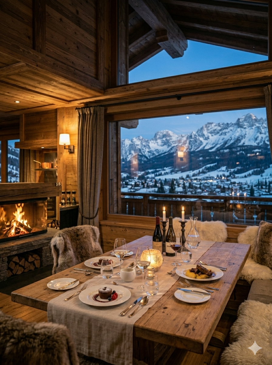 Luxury Chalet Interior